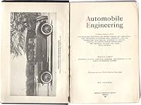 Automobile Engineering, A General Reference Work, Vols. 1-6 (1920) B00JHMYLIE Book Cover