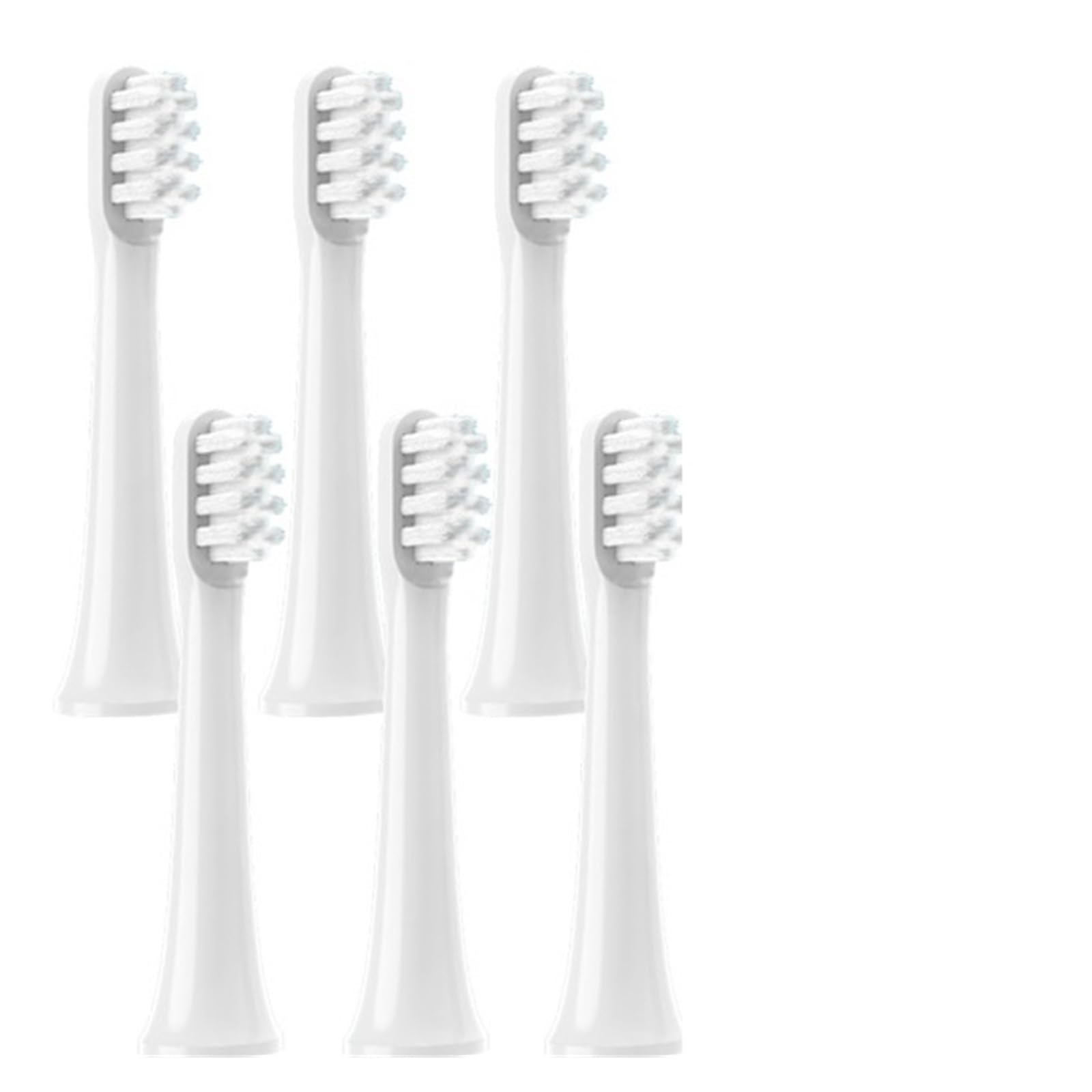 Cabezales suaves, compatible con Xiaomi, T100 | Cabezal adulto de plástico para sustitución y uso diario(T100 White-30PCS)
