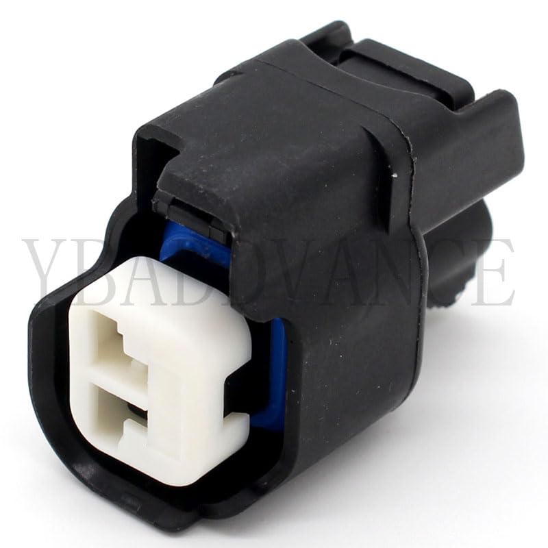 Equivalent to Molex 2 Pin Female Fuel Injector Connector for Ford 34062-0031 - (Color Name: Female)