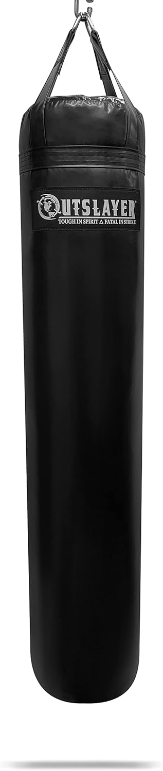 Outslayer Muay Thai Heavy Bag (130 pounds) Small Logo - Made in USA