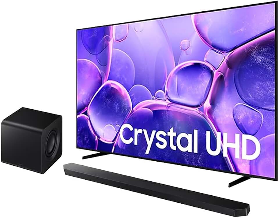 Samsung Combo Smart TV 85” Crystal UHD 4K 2025 + Soundbar HW-Q800F