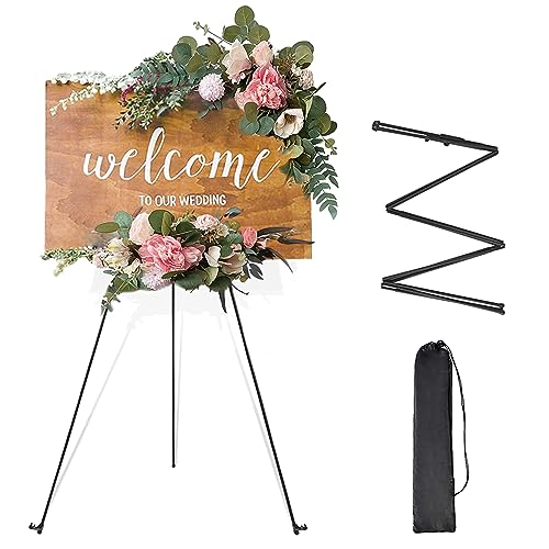 Easel Stand for Display Artist Wedding Sign Poster- 63″ Instant Tripod ...