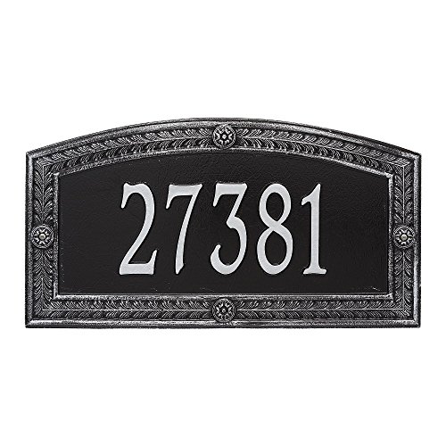 Hamilton Estate Wall Address Plaque 26”W x 20”H (1 Line)