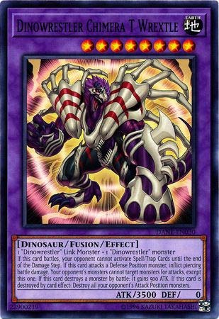 Amazon.com: Yu-Gi-Oh! - Dinowrestler Chimera T Wrextle - DANE