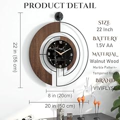 Walnut Marble Dial Clock review photo Walnut Marble Dial Clock review image