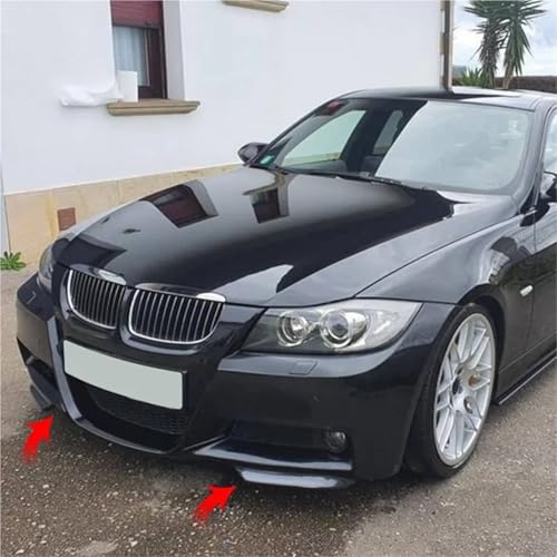 Protégez votre pare-chocs BMW E90 E91 M-Tech avec ce spoiler avant aspect carbone