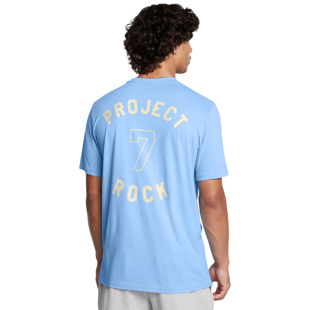 Under Armour Project Rock 7 Short Sleeve T Shirt Project Rock 7 - Camiseta de Manga Corta Hombre (Pack de 1)