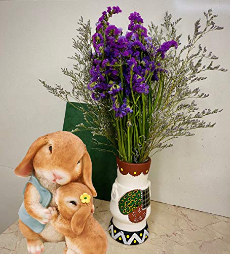 Outdoor Garden Statue, Cute Resin Rabbit Animal Decor For Outdoor Patio Ornaments Yard Home Art Figurines Decorations (Mother-Child Rabbit) #TOP3