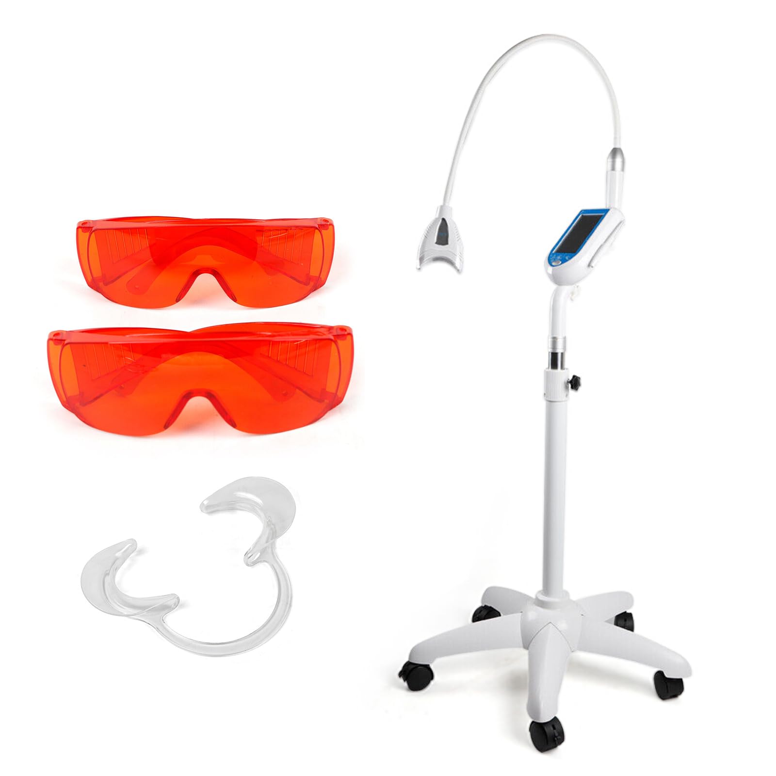 Dental Teeth Whitening Lamp LED Teeth Whitening Machine Tooth Bleaching Accelerator Set 3 Colors Blue Red Red Blue