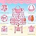 MoKo Swimming Vest for Kids 27-46 lbs, Clearance Children Swim Vests Water Activity Equipment Cute Pattern Watersports Swimming Device for Toddlers Boys Girls, M Size, Pink Whale