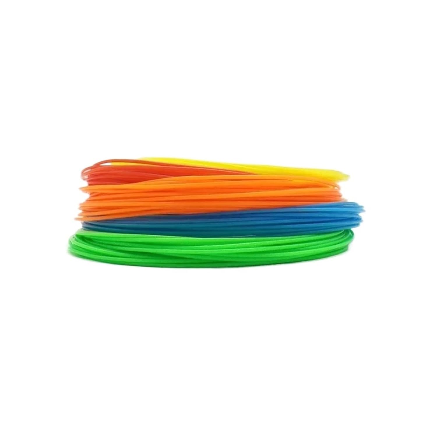 10 Metre PLA 3D Print Filament 1.75mm Material Printer Pen Temperature Glowing Filaments(10M 20 Random Color)