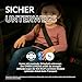 OWEN Sitzerhöhung Auto mit ISOFIX | Kindersitz mit Memory-Schaum & Wechselbezug | Für 15–36 kg (6–12 Jahre) | ECE R129 geprüft | ergonomisch & leicht | Bezug waschbar – schwarz