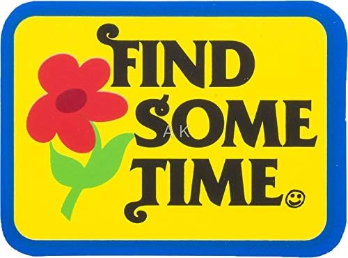 LA STICKERS Find Some Time Tyler The Creator Golf Wang - Sticker Graphic - Auto, Wall, Laptop, Cell, Truck Sticker for Windows, Cars, Trucks