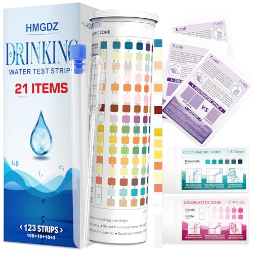Kit de test d'eau 21 en 1 pour résoudre les problèmes de tartre et eau de puits dure