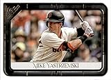 2021 TOPPS GALLERY #117 MIKE YASTRZEMSKI SAN FRANCISCO GIANTS BASEBALL OFFICIAL TRADING CARD OF MLB
