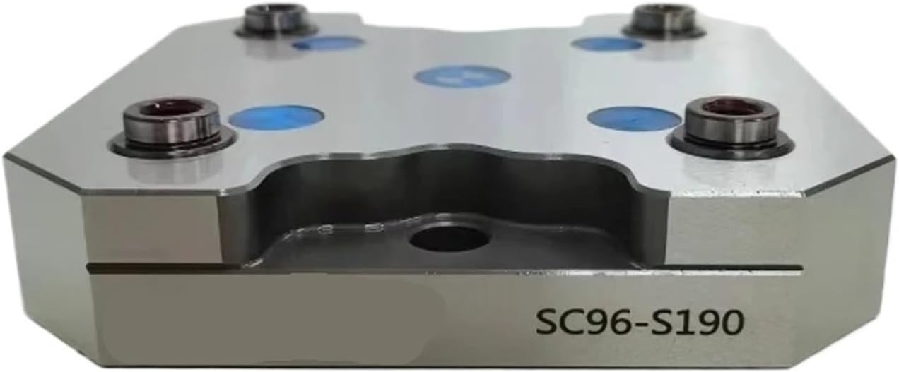 Silver CNC High Precision Zero Point Plate SC96-S190 Precision Zero Point Clamp for CNC Machining