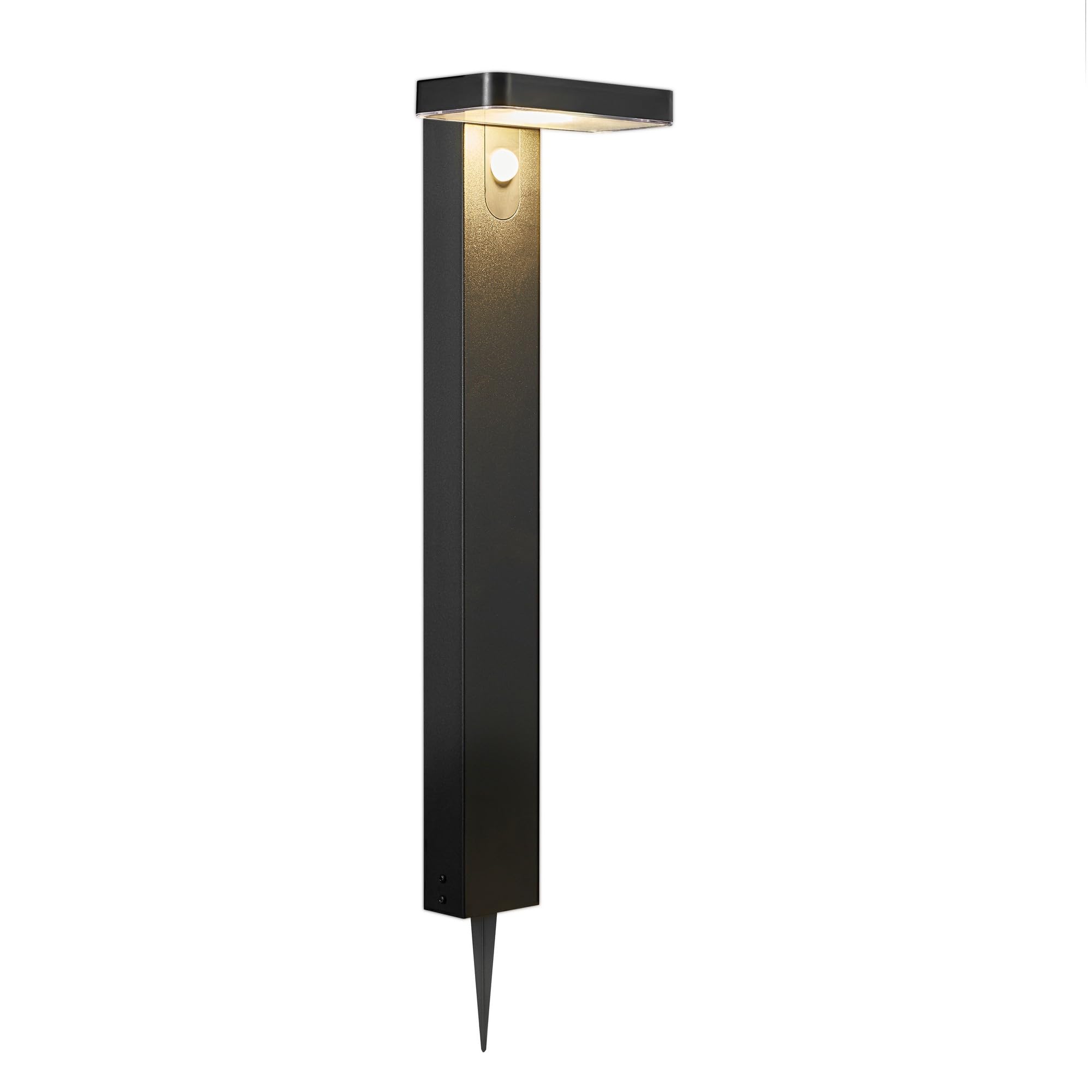 Nordlux Rica Outdoor Stainless Steel Garden Post  BlackLed from B&Q