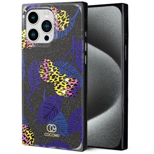 Image of COCOMII Rectangle for iPhone 15 Pro Case, Wild Cherry
