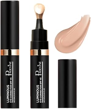 Luminous Eye Corrector SPF 45   Hydrating Under Eye Concealer & Brightener for Dark Circles, Blemishes & Spots, Radiant Finish Lightweight Eye Makeup # 03