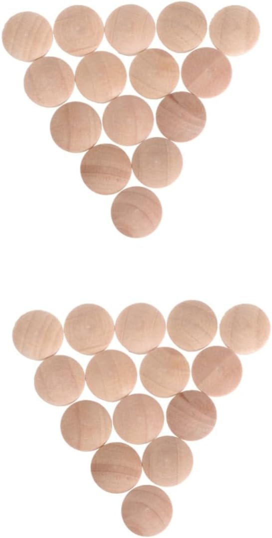 Angoily 600pcs Plugs for Furniture Decorative Screw Caps Wood Furniture Hardware Easy to Use Fit for Various Applications