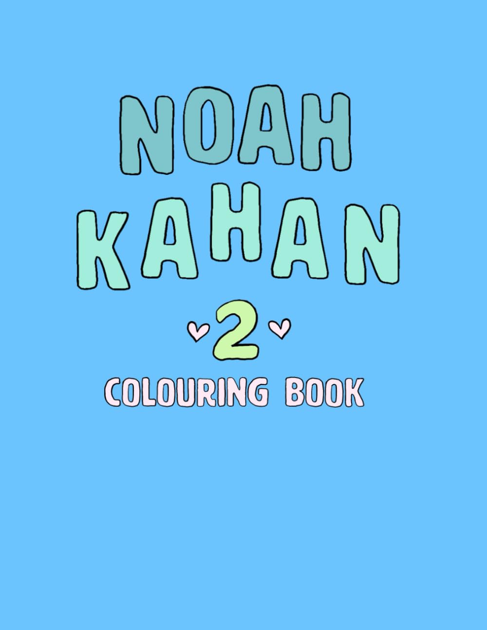 Noah Kahan Colouring Book