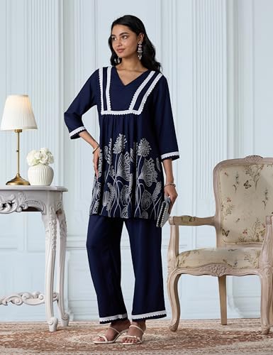 Image of Amazon Brand - Myx Women Co-ord Set Regular Fit (Available with Plus Sizes)