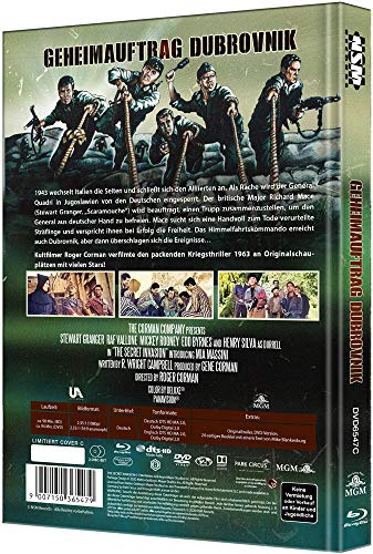 Blu-Ray Geheimauftrag Dubrovnik edición Mediabook Cover C con versión DVD sin cortes 3