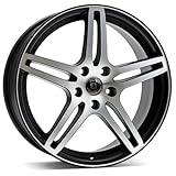Ancho: 6, 5": 16 Diewe Wheels Chinque - 6.5X16 ET40 5X100 Llantas de aleación (comercial) 516BM-5100B40571