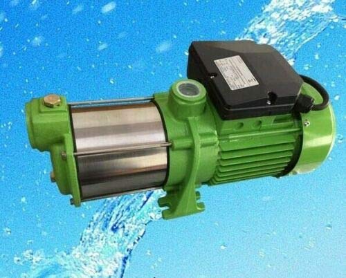 Preisvergleich Produktbild Omnigena Gartenpumpe 170-5SH INOX Kreiselpumpe Gartenpumpe 1500 Watt Edelstahl. Förderleistung 10800 L / h 180 l / min 5,5 bar.