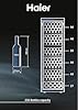 Haier, Cantina Vino HWS236GDEH1, Wine Bank 60 Serie 7, 236 bottiglie, 35 dB, Connessa, Vetro Anti-UV, Doppia zona, Nero, AxLxP 190x59,7x71,4 cm [Classe di efficienza energetica E]