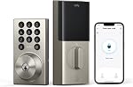 Anker eufy Smart Lock C30, Keyless Entry Door Lock, Built-in WiFi Keypad Deadbolt for Front Door, No Bridge Required, Easy Installation, Reliable Power, Traditional, Black, Previcpusly, eufy Security