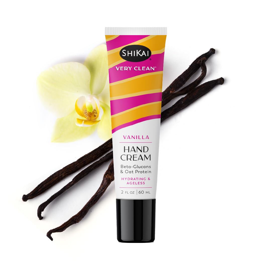 Amazon.com : ShiKai Very Clean Hydrating Hand Cream (Vanilla, 2 oz
