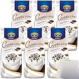 usy Bundle für Krüger Family Cappuccino Stracciatella 6er Pack (6x 500g Beutel) + usy Block