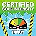 TOXIC WASTE - Atomz - Sour, Tangy, Chewy Candy - 3 Assorted Flavors: Lemon, Strawberry, & Blue Raspberry - 2.12 oz. Bag - 12 Pack