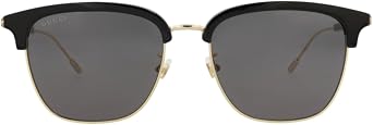 Gucci Round-Frame Recycled Acetate Sunglasses