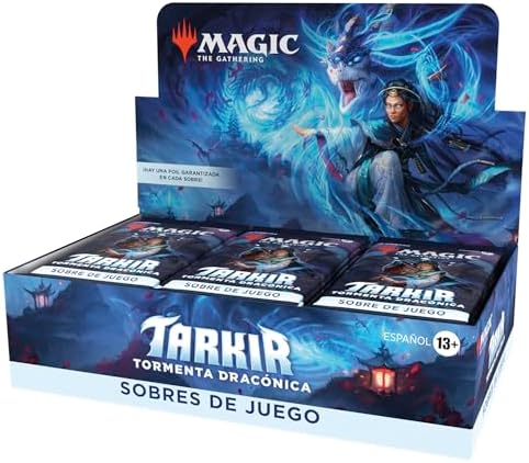 Caja de sobres de juego de Tarkir: tormenta dracónica de Magic: T...