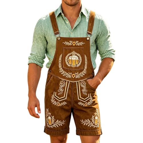 Peto bávaro de hombre para evitar el calor del festival con shorts cómodos