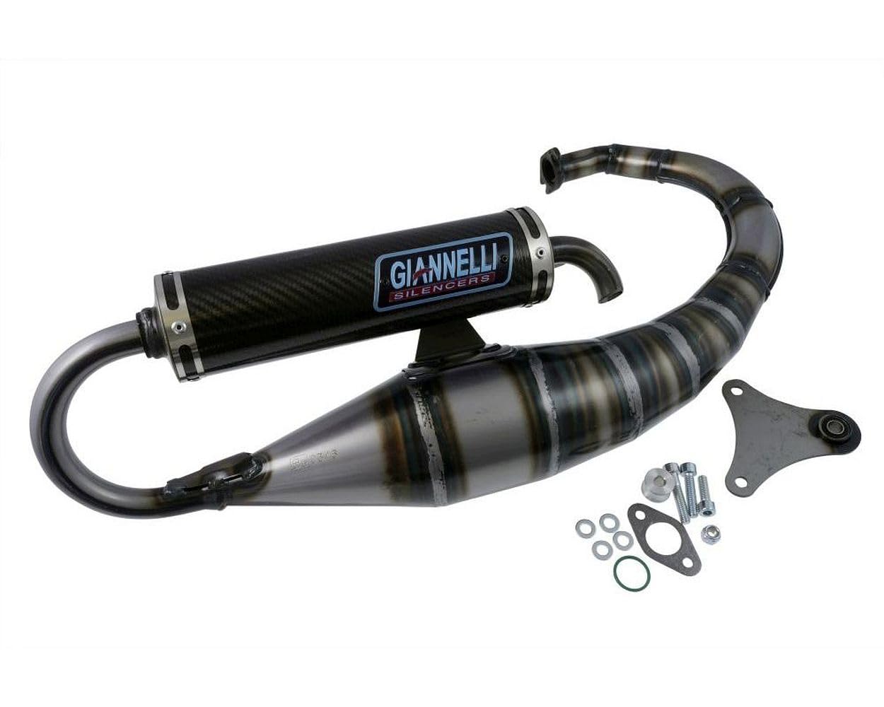 GIANNELLI TERMINALE COMPLETO OMOLOGATO SHOT V4 MBK BOOSTER NG 1998 98 1999 99 31602V4