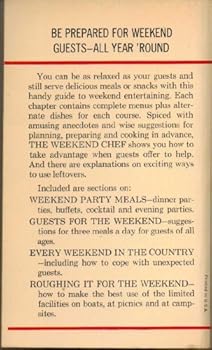 Paperback Weekend Chef, The Book