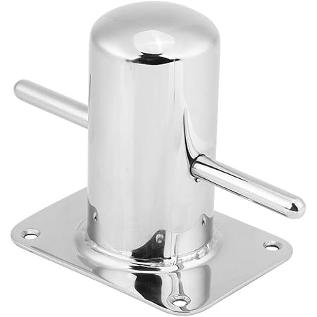 Amazon Ebtools クロスビット ステンレス 船舶 ボート 係船柱 ビット 海洋ヨット用 船舶用品 船具 1mm 90mm 船舶係留用品 車 バイク