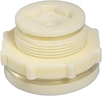 Vista 10 de Quickun Adaptador de conector de tanque de agua de mamparo ABS de 1 pulgada con enchufes a granel de tubería (juego de 2)