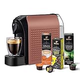 Tchibo Cafissimo „easy“ Kaffeemaschine Kapselmaschine inkl. 30 Kapseln für Caffè Crema, Espresso und Kaffee, Powder Rose