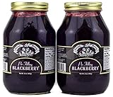 Amish Wedding Blackberry Pie Filling 32 Ounces (Pack of 2)