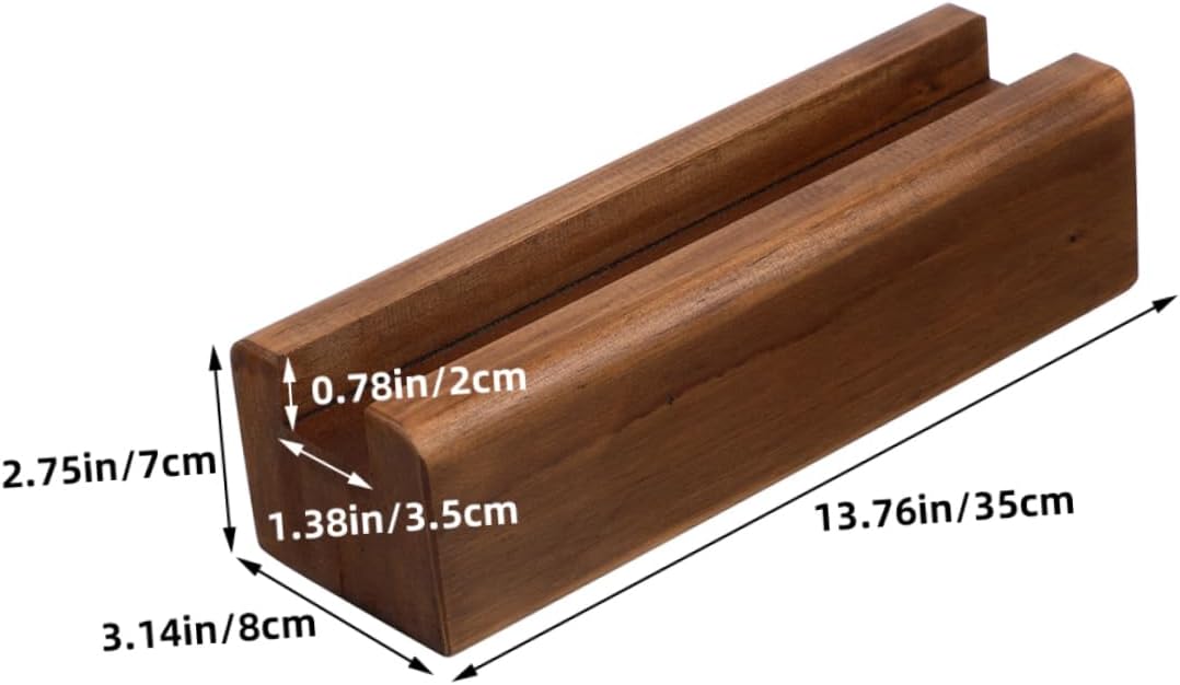 Alipis Wooden Floor Mirror Stand with Anti-skid Base Elegant Support Holder for Artwork and Decorative Items Versatile Design for Bedroom and Living Room Use