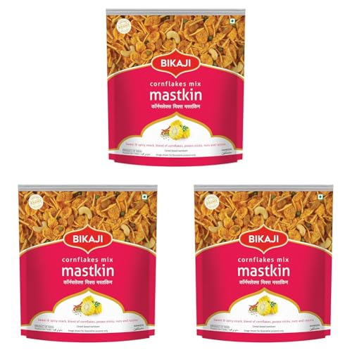 Image of Bikaji Mastkin Cornflex Mix 350 G (Pack of 3)