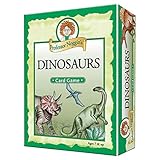 Professor Noggin's Dinosaurs - A Educational Trivia Based Card Game For Kids - Features 30 Illustrated Cards Including 180 Questions and a 3-Number Die (Ages 7+)
