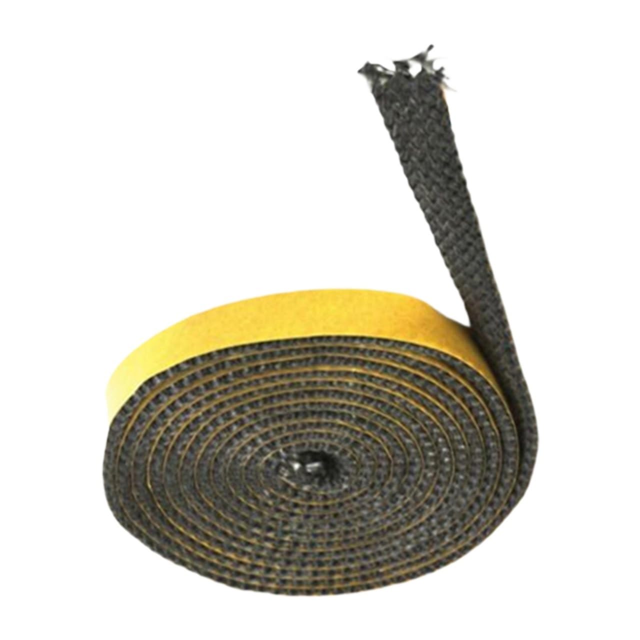 Guarnizione Stufa a Legna Sostituisce la guarnizione for stufe a legna | Pratico cordone multifunzione autoincollante for la porta del forno del camino(3x25mmx2.5m)