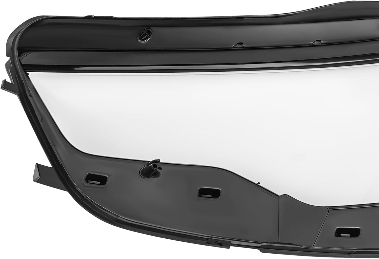 Headlight Lens Covers for 2011 2012 2013 2014 2015 Audi A6 C7, Left and Right Pair, Clear PC Replacement Headlamp Covers, OE 4G0941043E, 4G0941005B, 4G0941044E, 4G0941044B