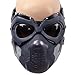 The Winter Cool Soldier Bucky Mask - V6 Glass Deluxe version for Men by Xcostume
