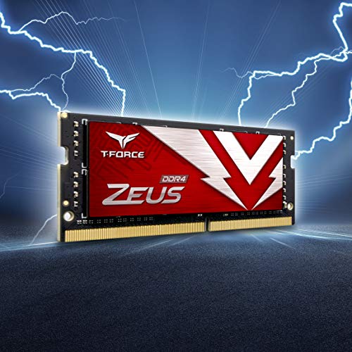 Image of TEAMGROUP T-Force Zeus DDR4 SODIMM 32GB (2x16GB) 2666MHz (PC4-21300) 260 Pin CL19 Laptop Memory Module Ram - TTZD432G2666HC19DC-S01
